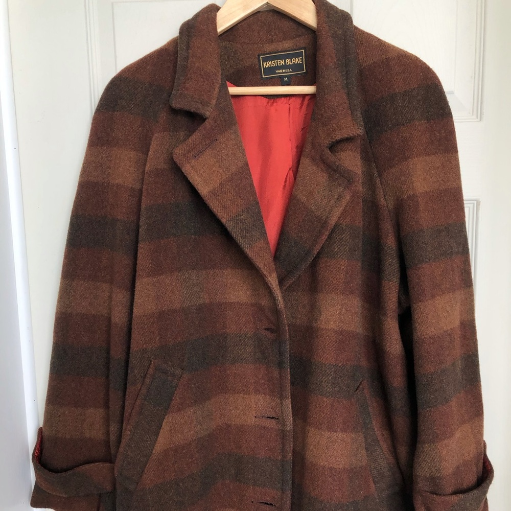 Brown vintage jacket